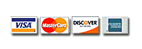 We accept credit cards