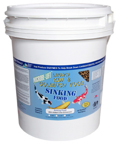 Microbe Lift Sinking Fish Food 40lbs.