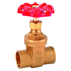 1-1/4in Brass Gate Valve