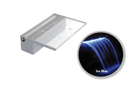 Atlantic Colorfalls 12in. Ice Blue LED