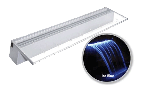 (image for) Atlantic Colorfalls 36in. Ice Blue LED