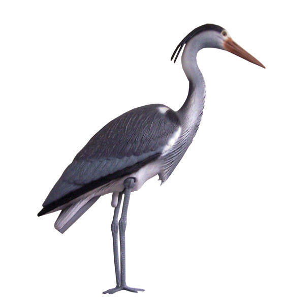 30in. Heron Statue