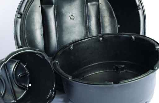 35in. x 18in. Aquatic Plant Display Containers