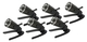 Aquascape 84045 Garden and Pond 1-watt LED Spotlight 6-pack