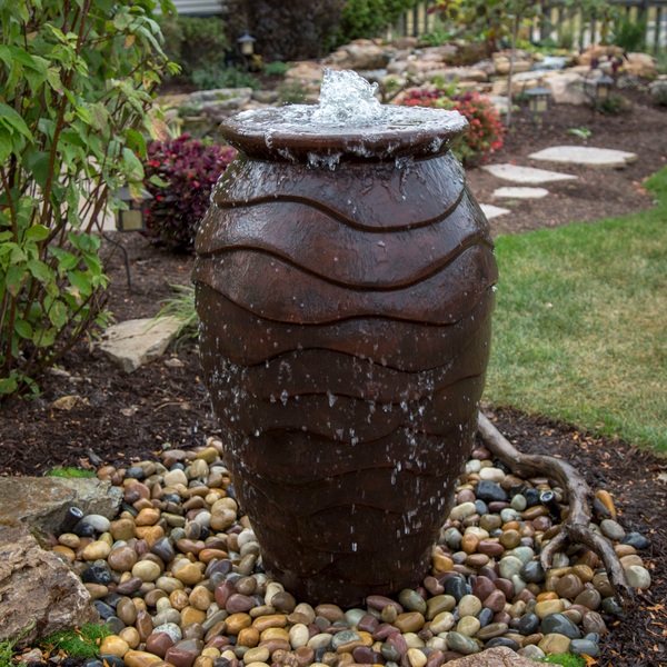 Aquascape Scalloped Urn Landscape Fountain Kit - Medium