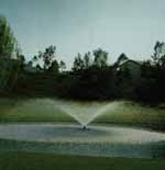 Wide Trumpet Floating Fountain 