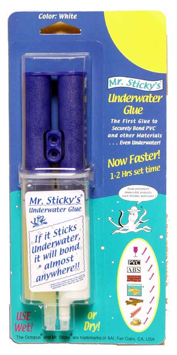 Mr. Sticky's Underwater Glue, 1oz (30gm)