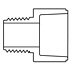 Reducing Male Adapter